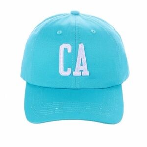 California Embroidered Cotton Baseball Cap - Mint